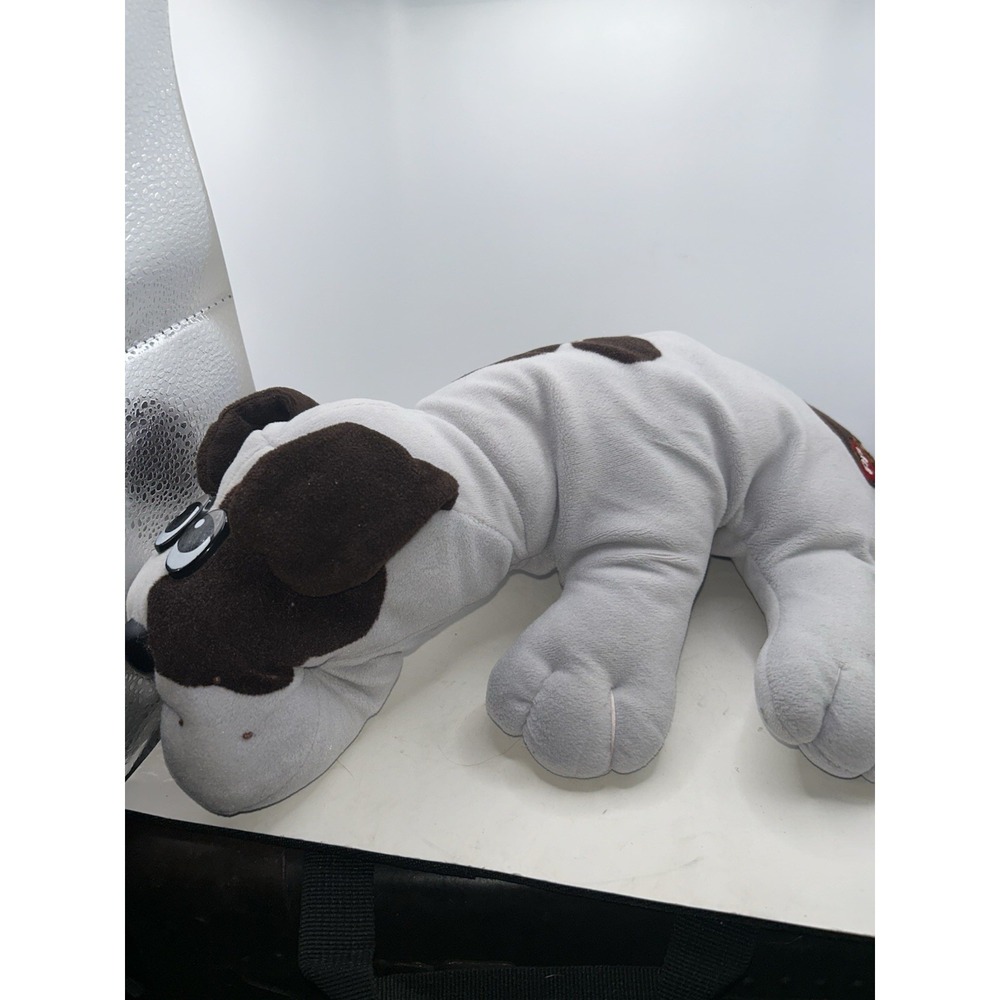 VTG Tonka Pound Puppy Gray Brown Spotted Hound Dog Large 18" Plush Stuffed Toy - Picture 3 of 8
